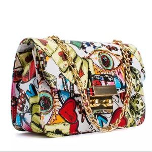 NWOT GRAFFITI METROPOLIS SHOULDER BAG